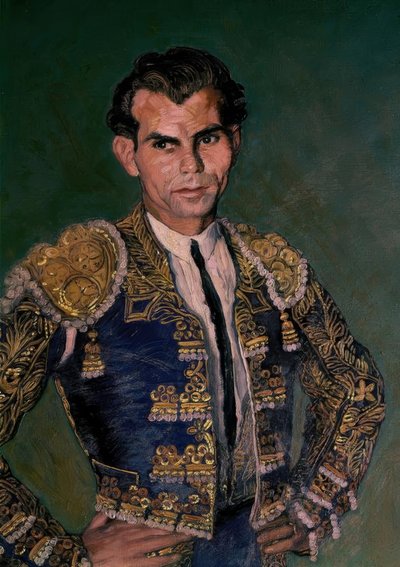 Domingo Ortega 1945 – (dettaglio) da Ignacio Zuloaga y Zabaleta