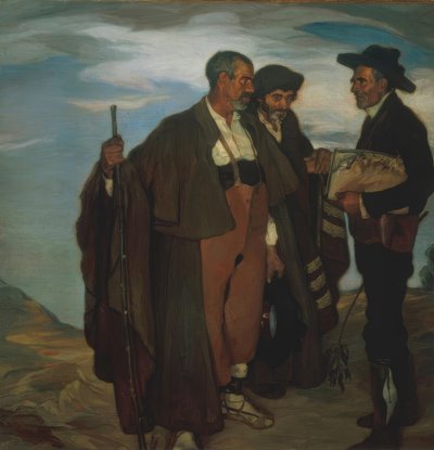 Il sindaco di Torquemada e i suoi consiglieri da Ignacio Zuloaga y Zabaleta