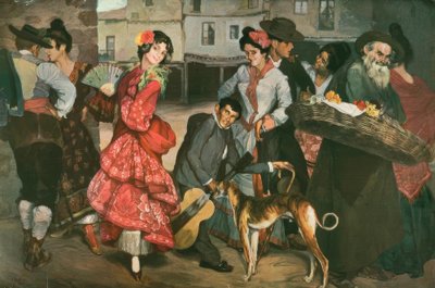 La strada del vizio da Ignacio Zuloaga y Zabaleta
