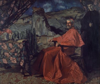 Il cardinale – 1912 da Ignacio Zuloaga y Zabaleta
