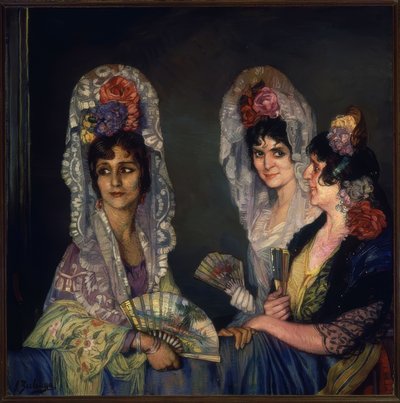Le tre Manolas – XX secolo da Ignacio Zuloaga y Zabaleta
