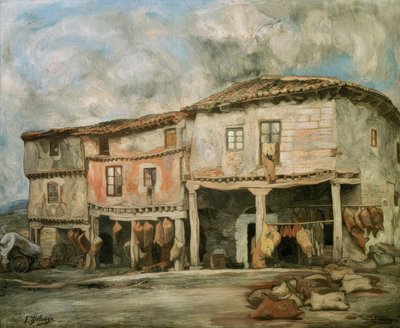 La casa del bottaio, Lerma da Ignacio Zuloaga y Zabaleta