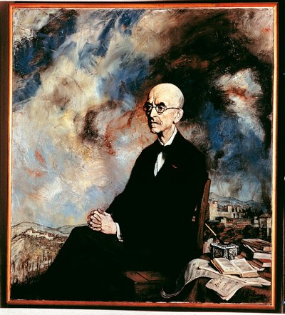 Ritratto di Manuel de Falla (1876-1946), compositore spagnolo da Ignacio Zuloaga y Zabaleta