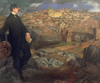Ritratto di Maurice Barres da Ignacio Zuloaga y Zabaleta