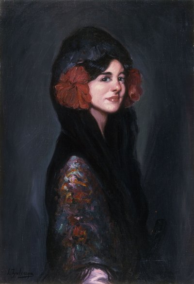 Ritratto di una signora elegante da Ignacio Zuloaga y Zabaleta