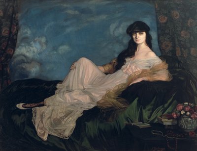 Ritratto della Contessa de Noailles (1876-1933) 1913 da Ignacio Zuloaga y Zabaleta