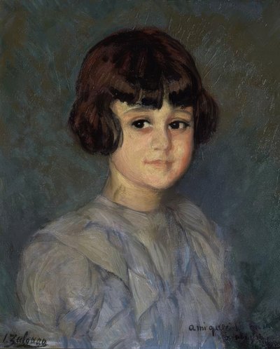 Ritratto di sua nipote da Ignacio Zuloaga y Zabaleta