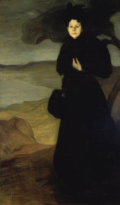Ritratto di Valentine Dethomas – 1894/95 da Ignacio Zuloaga y Zabaleta