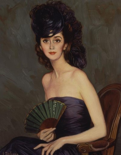Signora di Patiño (La Durcal) – XX secolo da Ignacio Zuloaga y Zabaleta