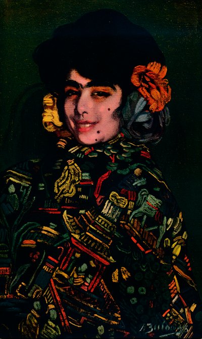 Ragazza spagnola da Ignacio Zuloaga y Zabaleta