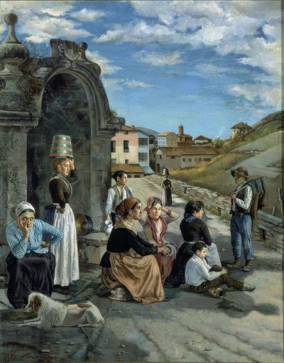La primavera di Eibar da Ignacio Zuloaga y Zabaleta
