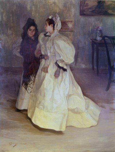 Due amici da Ignacio Zuloaga y Zabaleta