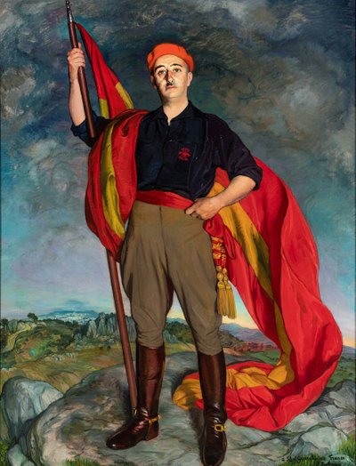 Ritratto di Francisco Franco da Ignacio Zuloaga y Zabaleto