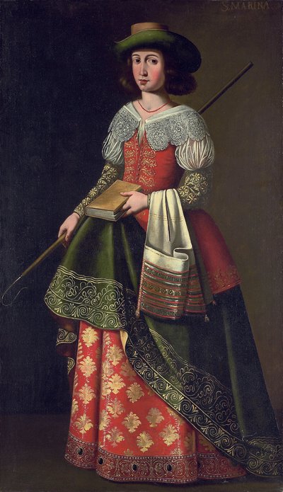 Santa Margherita di Antiochia come pastorella da Ignacio de Ries