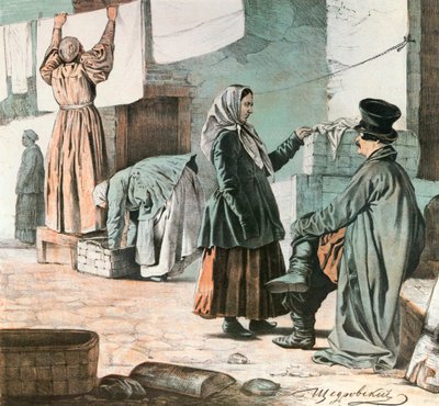 Lavandaie, 1846 da Ignati Shchedrovsky