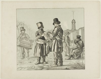 Scene di vita popolare russa da Ignatii Stepanovich Shchedrovskii