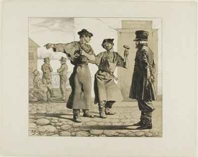 Scene di vita popolare russa da Ignatii Stepanovich Shchedrovskii