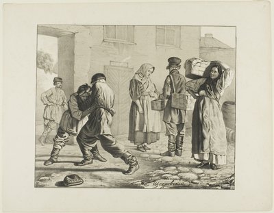 Scene di vita popolare russa da Ignatii Stepanovich Shchedrovskii