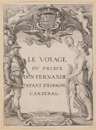 Pagina del Titolo per Le Voyage Dv Prince Don Fernande Infant d
