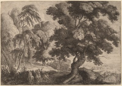 Paesaggio con due cervi da Ignatius van der Stock