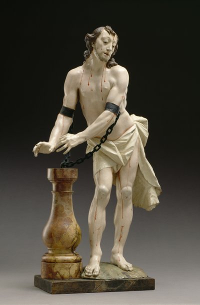 Cristo alla colonna, 1754 da Ignaz Gunther