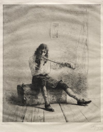 E scaccia via la noia, 1883 da Ignaz Marcel Gaugengigl