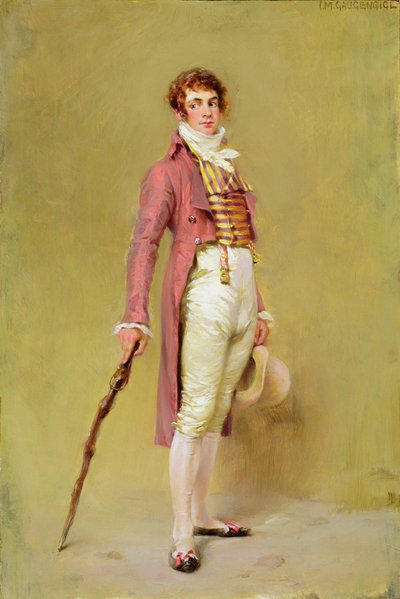 Il dandy, 1905 da Ignaz Marcel Gaugengigl