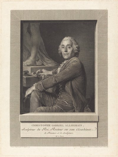 Christophe Gabriel Allegrain da Ignaz Sebastian Klauber after Joseph Siffred Duplessis