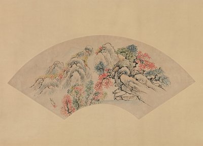 Paesaggio autunnale da Ike no Gyokuran