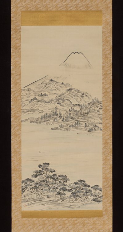 Monte Fuji, vista dalla baia di Tago no Ura da Ike no Taiga
