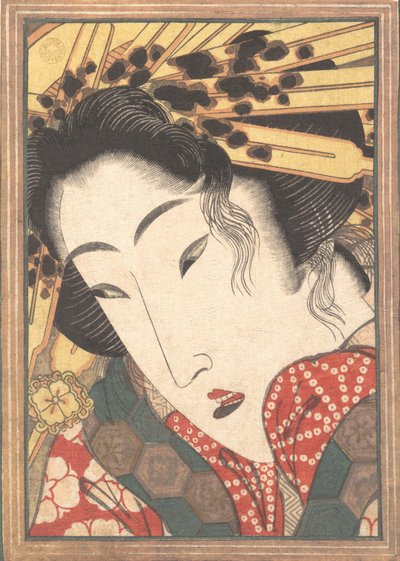 Geisha Rifiutata da Passioni Raffreddate dalla Neve Primaverile da Ikeda Eisen