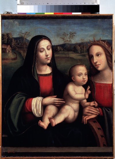 Madonna col Bambino e Santa Caterina d