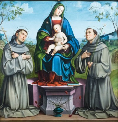 Madonna col Bambino con san Francesco d