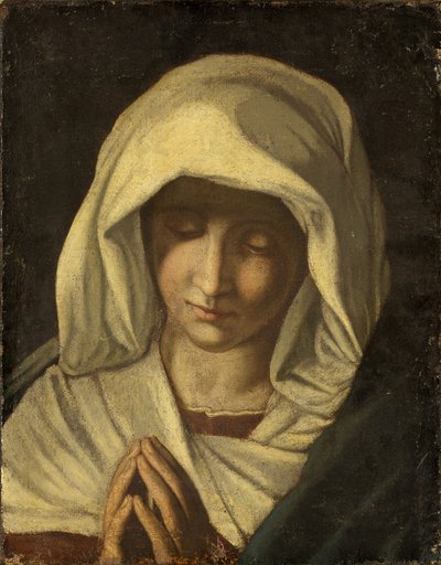 La Vergine in preghiera da Il  Sassoferrato