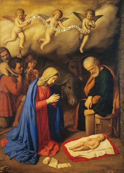 Adorazione dei pastori da Il (1609 85) Sassoferrato