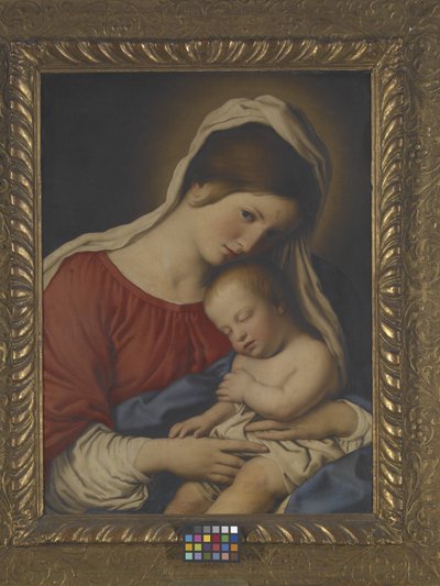 Madonna e bambino da Il (1609 85) Sassoferrato