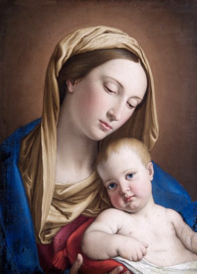 Madonna col Bambino da Il (1609 85) Sassoferrato