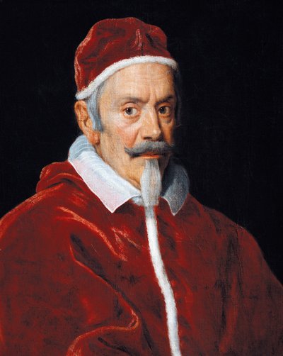 Ritratto di Papa Clemente X da Il  Baciccio