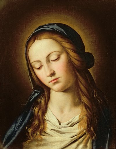 Testa della Madonna da Il Sassoferrato