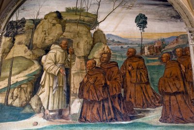 Vita di San Benedetto, scena 9: da Il Sodoma