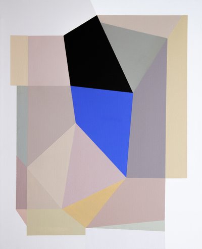 Geometria blu e nera da Ildefonso Martín