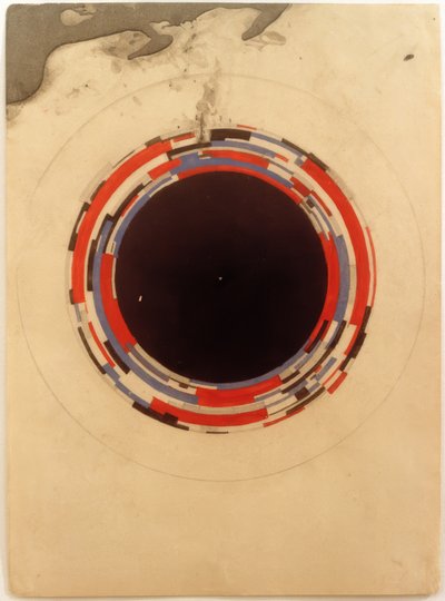 Progetto di pittura suprematista per porcellana da Ilja Grigorewitsch Tschaschnik
