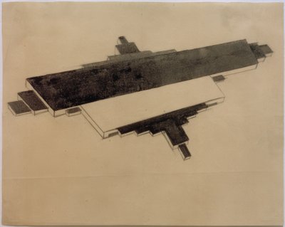 Progetto di un architetto da Ilja Grigorewitsch Tschaschnik