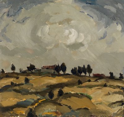 Paesaggio autunnale con nuvole da Ilmari Aalto