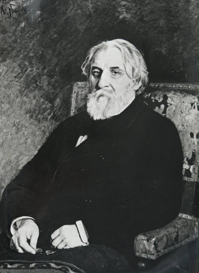 Ivan Sergeyevich Turgenev da Ilya Efimovich (after) Repin