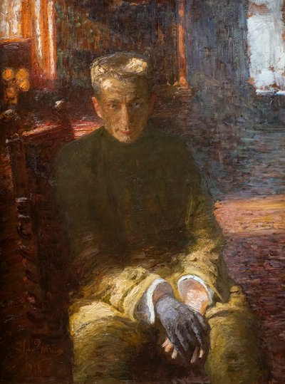 Alexandre Kerensky con un guanto nero da Ilya Efimovich Repin
