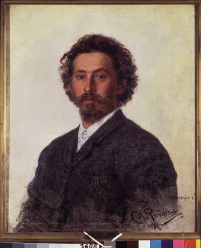 Autoritratto da Ilya Efimovich Repin