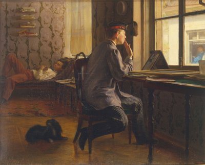 Preparazione agli esami, 1864 da Ilya Efimovich Repin