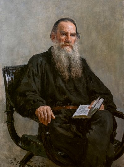 Lev Tolstoj da Ilya Efimovich Repin