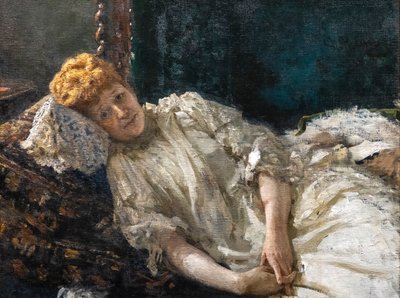 Louise de Riquet, contessa di Mercy-Argenteau da Ilya Efimovich Repin